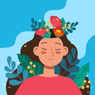 world-mental-health-day-concept-free-vector